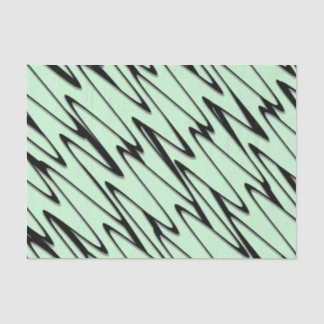 Engaging Mint Green Dynamic  Tissue Paper