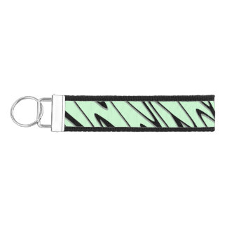 Engaging Mint Green Dynamic Wrist Keychain