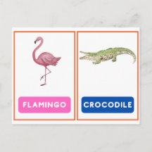 Engaging Wild Animal Flashcards
