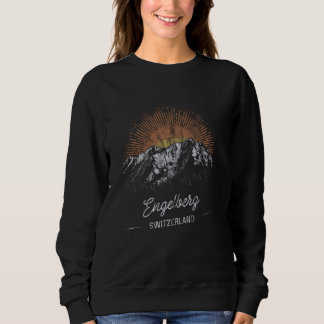 Engelberg Mountains Switzerland Hiking Outdoors Vi Sweatshirt