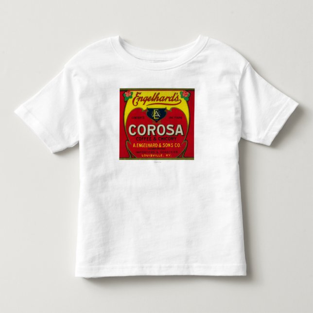 Engelhard's Coffee LabelLouisville, KY Toddler T-shirt (Front)