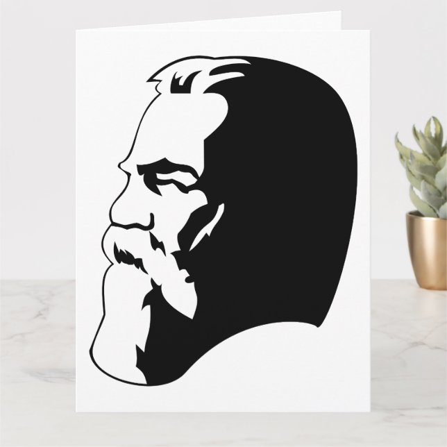 Engels, Communism, Socialism, Soviet Union Card (Small Plant)