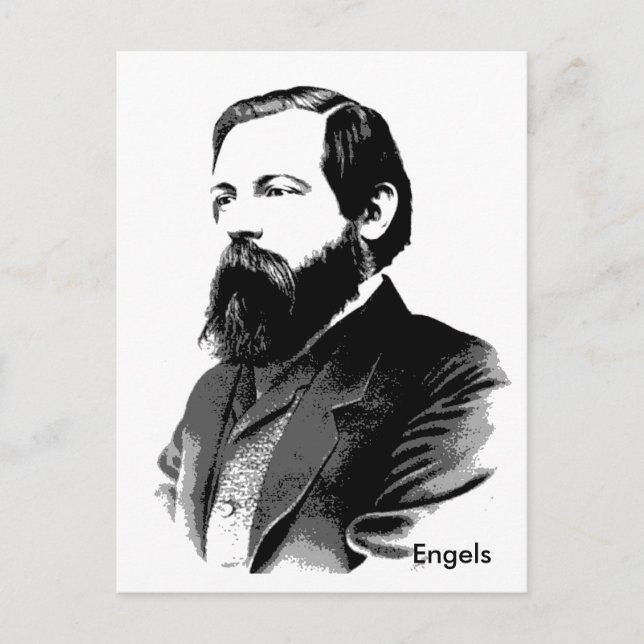 Engels Postcard (Front)