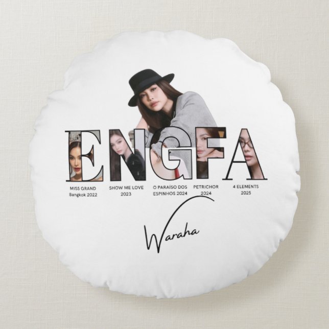 Engfa Waraha - Englot Round Pillow (Front)