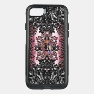 Enghel Thames Baroque Unique Goth Chic Monogram OtterBox Commuter iPhone SE/8/7 Case