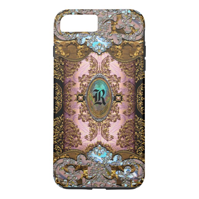 Enghelryste Elegant French Monogram VII Case-Mate iPhone Case (Back)