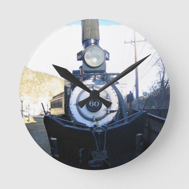 Engine No. 60, Idaho Springs, Colorado Round Clock (Front)