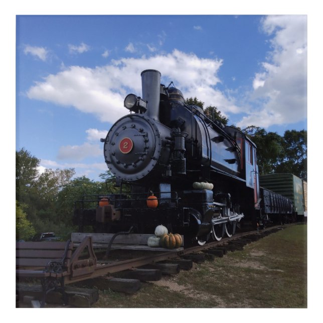 Engine Number 2 Acrylic Print (Front)