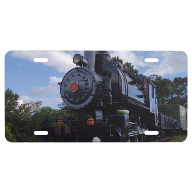 Engine Number 2 License Plate (Front)