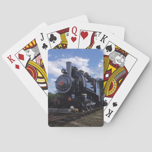 Engine Number 2 Poker Cards (Back)