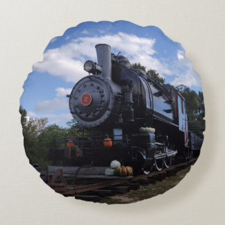 Engine Number 2 Round Pillow