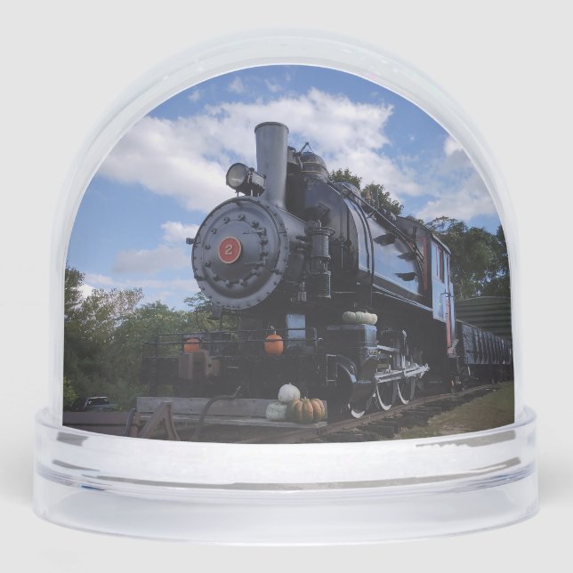 Engine Number 2 Snow Globe (Front)