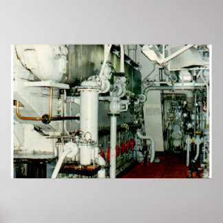 Engine Room 1 Size 22 By 15 Poster
