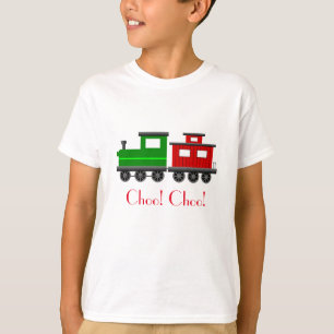 engine train caboose Grandson son track Engineer T-Shirt