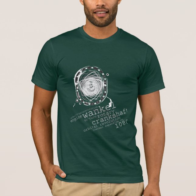 ENGINE WANKEL COLLECTION T-SHIRTS (Front)
