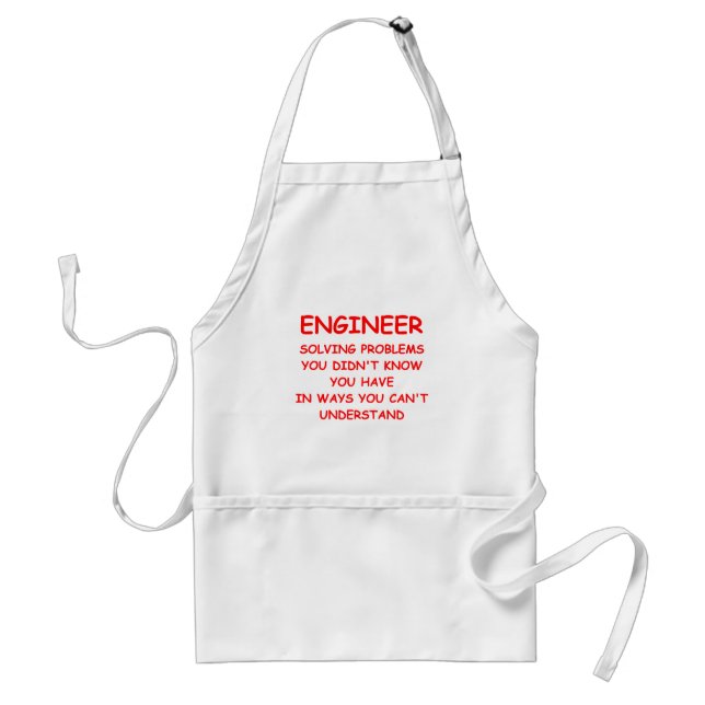 ENGINEER ADULT APRON (Front)
