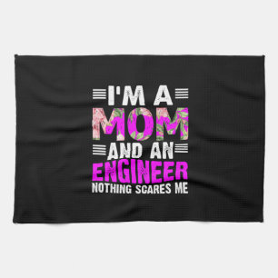 Engineer Art A Mom And An Engineer Kitchen Towel