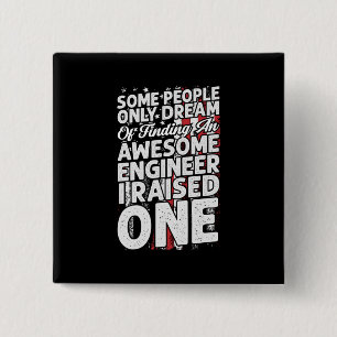 Engineer Art Awesome Engineer Button