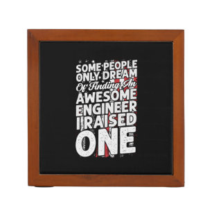 Engineer Art Awesome Engineer Desk Organizer