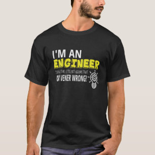 Engineer Art For Men Women Humor Engineering Lover T-Shirt