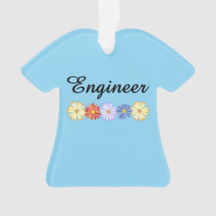 Engineer Asters Ornament