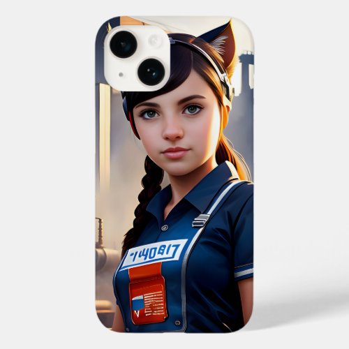Engineer catgirl Case_Mate iPhone 14 case