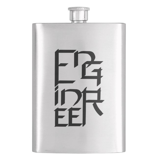 Engineer Character Flask (Front)