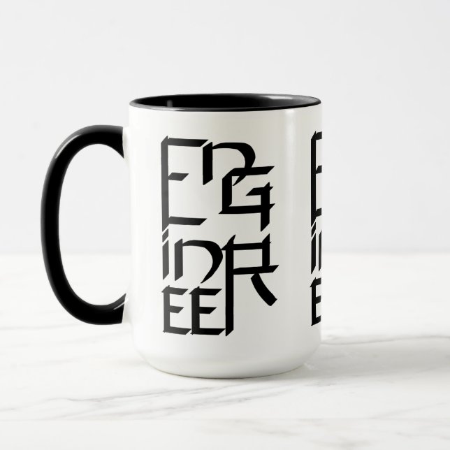 Engineer Character Mug (Left)