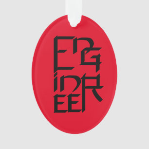 Engineer Character Ornament