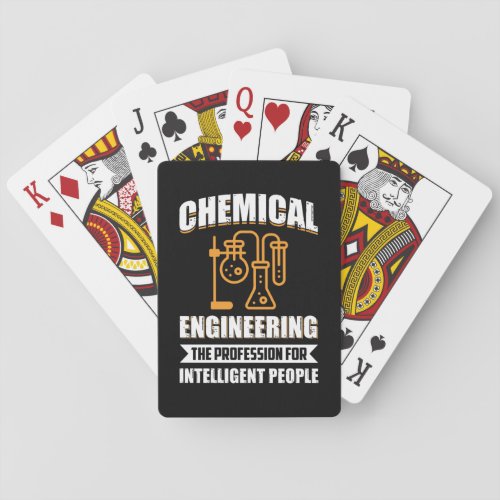Engineer Chemical Engineering Poker Cards