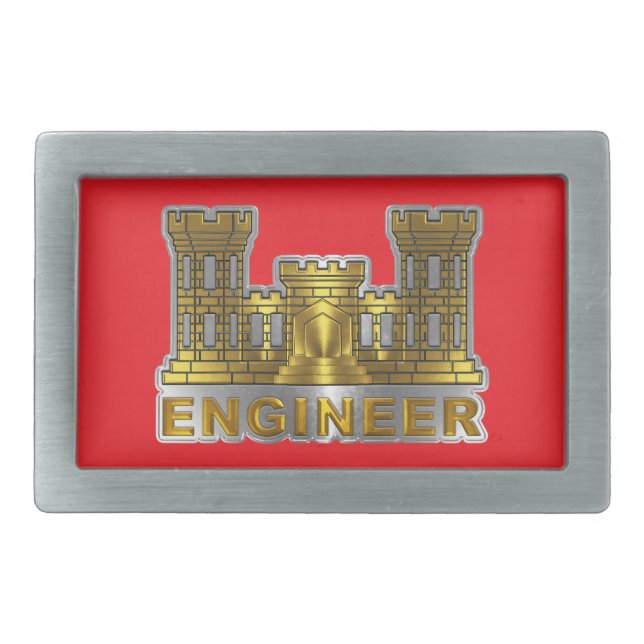 Engineer Corps Belt Buckle (Front)