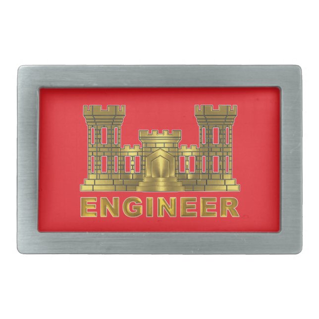 Engineer Corps Belt Buckle (Front)