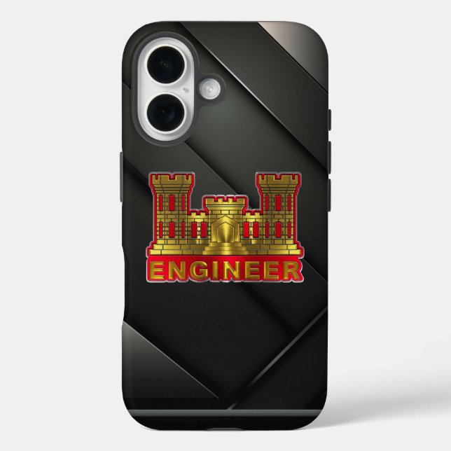 Engineer Corps Case-Mate iPhone Case (Back)