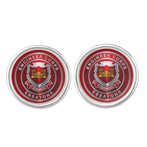 Engineer Corps Cufflinks