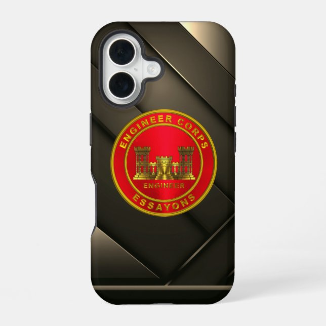 Engineer Corps Iphone Case (Back)