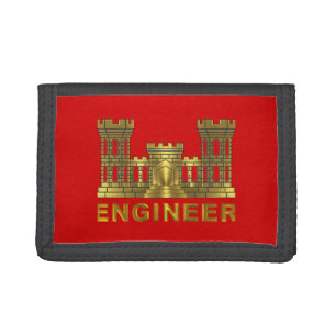 Engineer Corps  Trifold Wallet