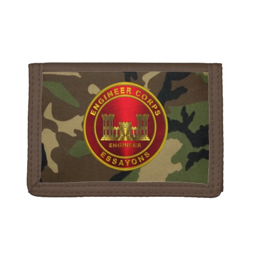 Engineer Corps  Trifold Wallet