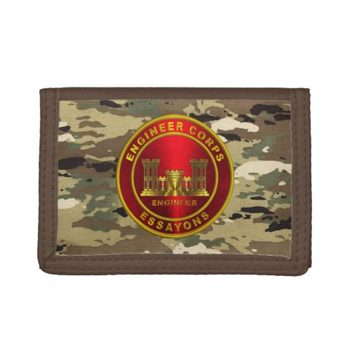 Engineer Corps  Trifold Wallet
