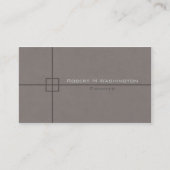 Engineer Crosshairs Professional Business Card (Front)