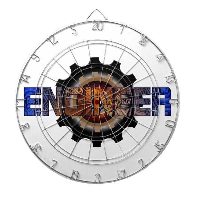 Engineer Dart Board (Front)