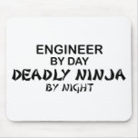 Engineer Deadly Ninja by Night Mouse Pad