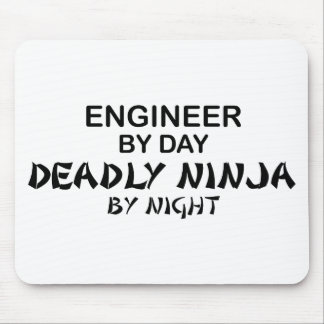 Engineer Deadly Ninja by Night Mouse Pad