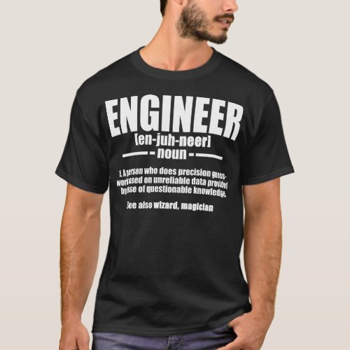 Engineer definition engineering shirt