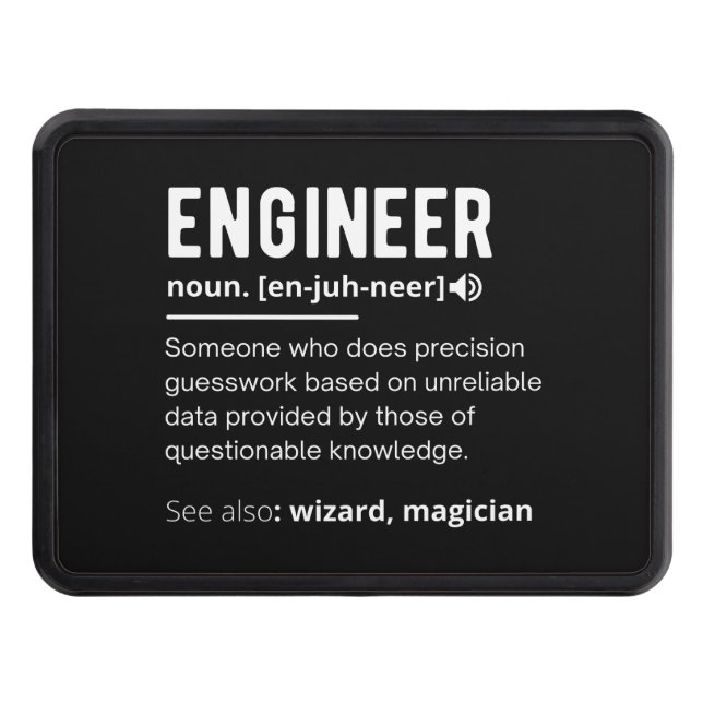 ENGINEER DEFINITION HITCH COVER (Front)