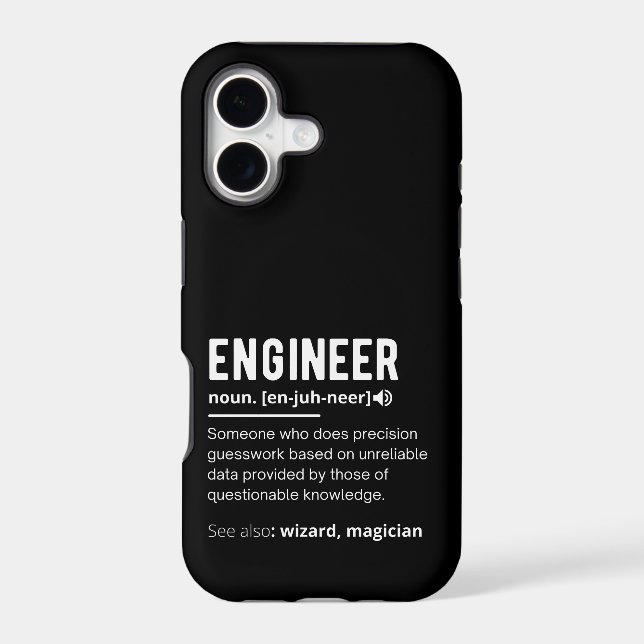 ENGINEER DEFINITION IPHONE CASE (Back)
