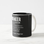 ENGINEER DEFINITION Two-Tone COFFEE MUG (Front Right)