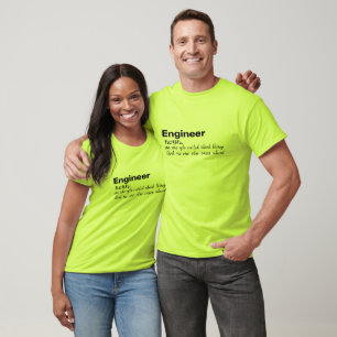 engineer dictionary meaning funny t-shirt design