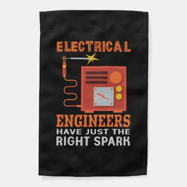 Engineer Electrical Engineers Have Just The Right Garden Flag (Front)
