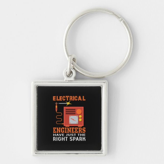 Engineer Electrical Engineers Have Just The Right Keychain (Front)