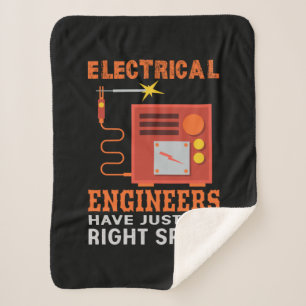 Engineer Electrical Engineers Have Just The Right Sherpa Blanket